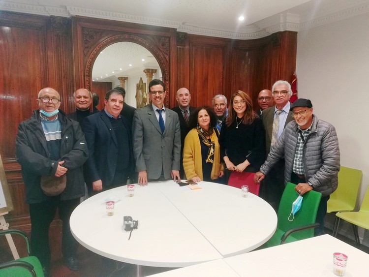 Réunion des Associations Est France avec Le consul du Maroc à Strasboug